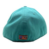 Arizona Diamondbacks New Era 59FIFTY Fitted Hat Retro Two Tone Teal Purple 7 3/8