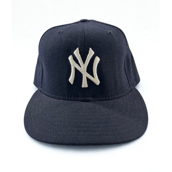 New York Yankees New Era 59FIFTY Authentic Collection Hat 7 3/8 USA Wool Vintage
