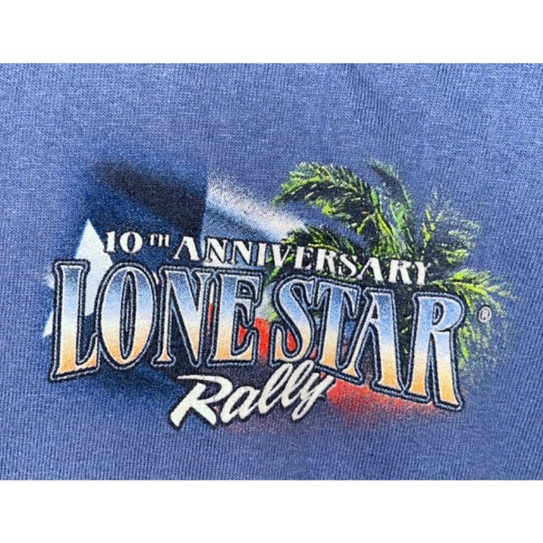 Lonestar Rally Texas 2011 10th Anniversary Armadillo Motorcycle Rally Sz. XL