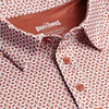 Bogey Bros "Get In The Hole" Golf Polo Shirt Men's Medium White Brown **NWOT**