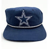 Dallas Cowboys Columbia PFG Navy Snapback Hat Rope Flat Bill NEW