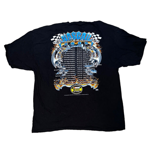 NASCAR Nextel Cup Racing T Shirt Y2K Sz. 2XL Vintage 2005