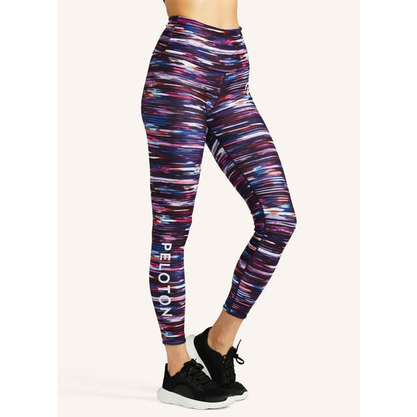 Peloton Melody High Waist Leggings Women’s S Purple Tie Dye Activewear NWT