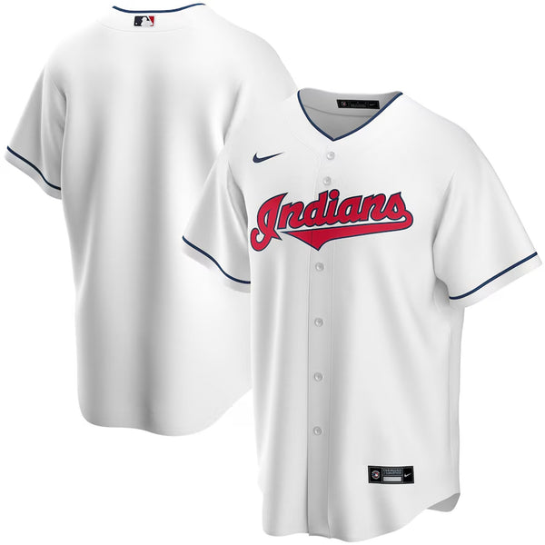 Cleveland Indians Nike Home Team Jersey 2020 MLB White CLE Guardians Sz. 2XL