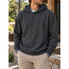 Greyson Koko Wool Cashmere Sweater Hoodie Men's XL Dark Grey Heather $320