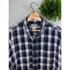 L.L. Bean Traditional Fit Plaid Flannel Shirt Men’s 2XLT Tall Black Cotton 22806