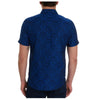 Robert Graham Bayview XL NWT Navy Floral Damask Short Sleeve Button Up Shirt