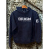 Reign Total Body Fuel Hoodie Black Sz S Monster Energy Y2K Gym Sweatshirt