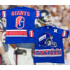 New York Giants T Shirt Adult L 90s Salem Sportswear All Over Print NFL Vintage