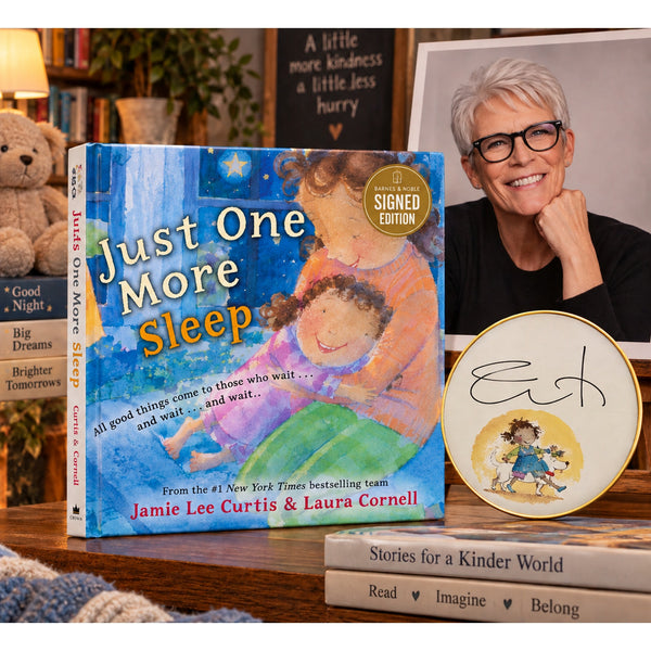 Jamie Lee Curtis Just One More Sleep Signed 2024 1st Edition Hardcover B&N New