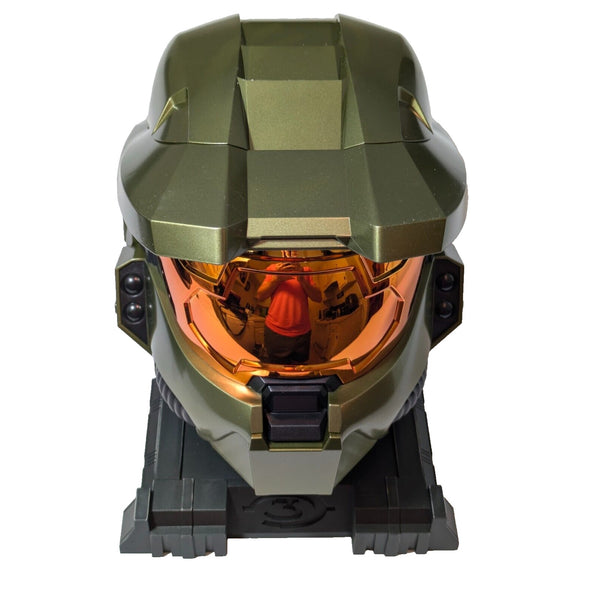 Microsoft Halo 3 Legendary Edition Master Chief Helmet and Base & Game NO BOX