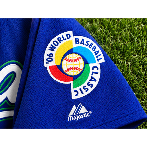 Italy Italia 2006 World Baseball Classic Majestic Jersey 2XL USA Made Vintage