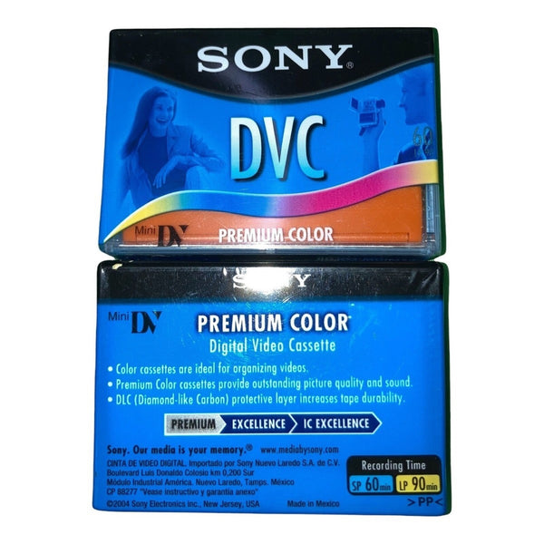 Sony DVC Mini DV 60 Min LP 90 Premium Color Digital Video Cassette DVM60R (2)