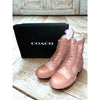 Coach Lana Mesh Bootie C4401 Dusty Rose Women’s Sz 9B NIB Rare Sold Out