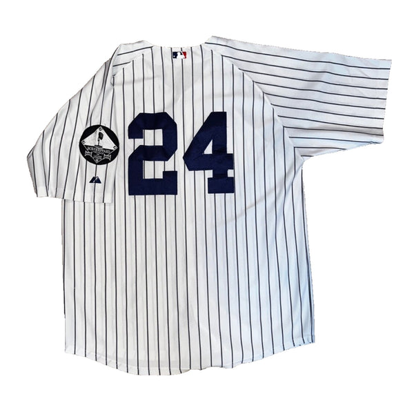 Robinson Cano New York Yankees Bob Sheppard George Steinbrenner Majestic Jersey Sz. 52 2XL