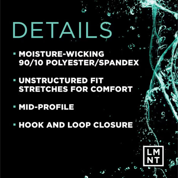 LMNT Stay Salty Nike Legacy 91 Dri-FIT Golf Hat Black White Cap 779797-010 NWOT