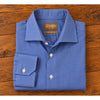 Gitman Bros Dress Shirt Men's 15.5 33 Blue Tailored Fit Cotton USA Made