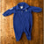 Ralph Lauren Baby Big Pony One Piece Romper Navy Long Sleeve 3M Infant