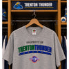 Trenton Thunder MiLB T Shirt XL New York Yankees Gray Graphic Tee Vintage 1998