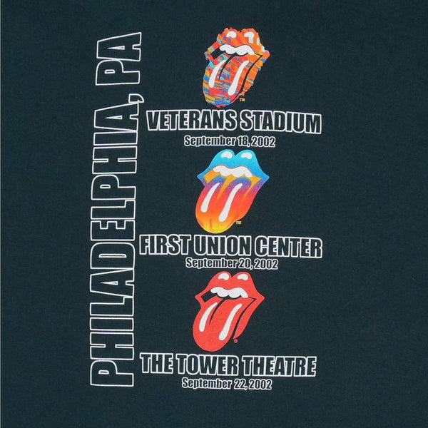 Rolling Stones 2002 Philadelphia Tour Shirt Vintage Authentic Concert Tee L