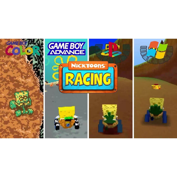 Nicktoons Racing Nintendo Gameboy Advance GBA Cart Only