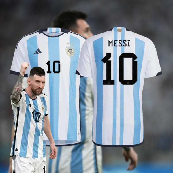 Lionel Messi Argentina 2022 World Cup Authentic Jersey 2XL NWT HF2158 HEAT.RDY
