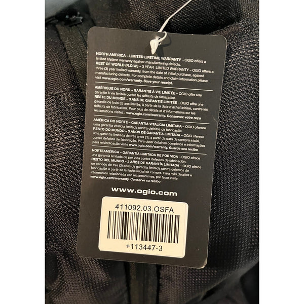 Ogio Logan Backpack Laptop Bag 411092 Black Keurig Dr Pepper Logo NWT