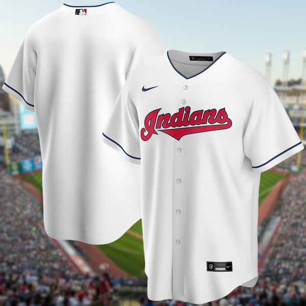 Cleveland Indians Nike Home Team Jersey 2020 MLB White CLE Guardians Sz. 2XL