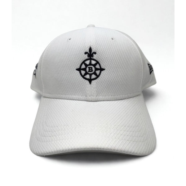 Bayonne Golf Club New Era Golf Hat Strapback White Harbor Cup Performance Cap