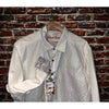 Robert Graham Dominic White Textured Shirt 3XL Classic Fit NWT Luxury Button