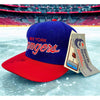 New York Rangers Snapback Hat Sports Specialties Script NHL NWT Vintage