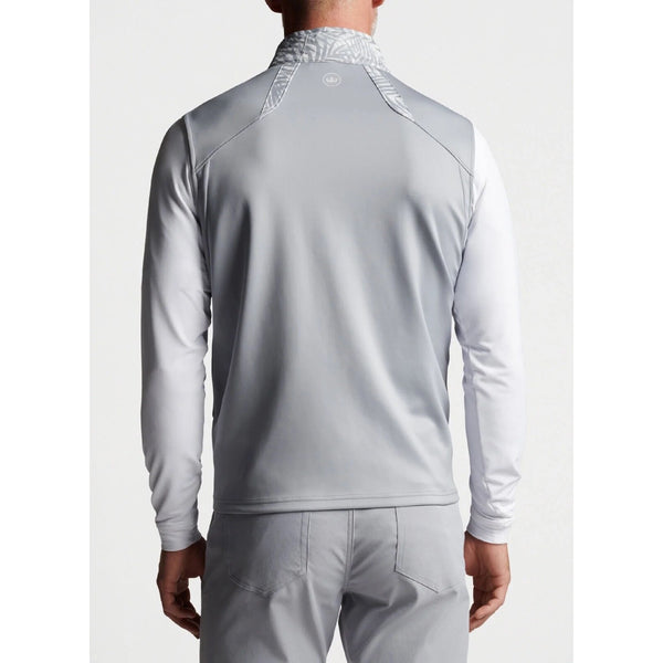 Peter Millar Crown Sport Hyperlight Fuse Elite Quilted Vest Jacket Gray M $200