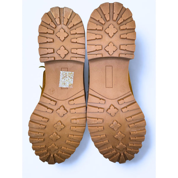 Amor Amore Chunky Leather Lace Up Platform Shoes Sz. 41 10.5 US NWOB