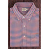 Faherty Brand Blue Rose Gingham Stretch Oxford Shirt 2.0 Mens XL EUC