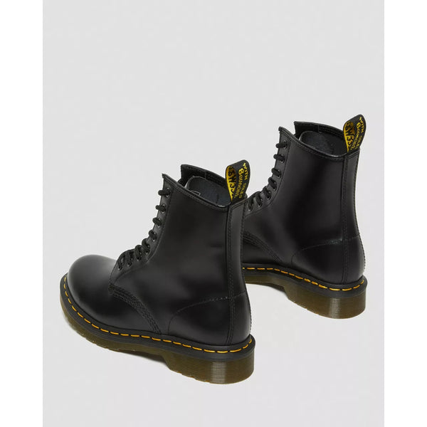 Dr. Martens 1460W Womens 7 Black Smooth Leather 8 Eye Boots Grunge Y2K NWOB
