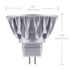 Soraa 06619 - Vivid Warm Dim LED MR16 - 7.5W - 25° - 2700K - 95 CRI