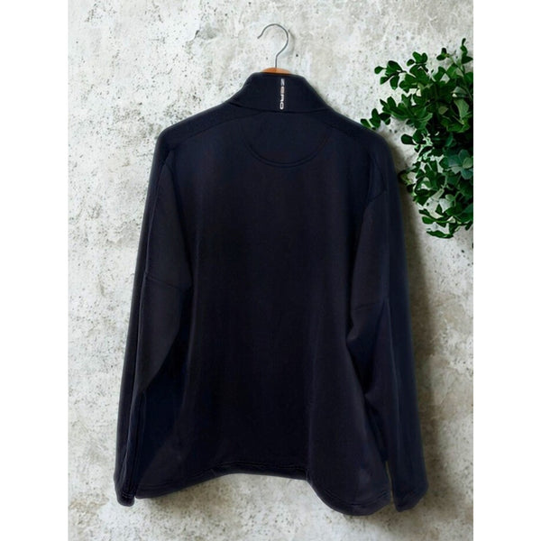 Zero Restriction Z500 Tour Series 1/4 Zip L NWOT Black Ernst & Young EY Logo $185