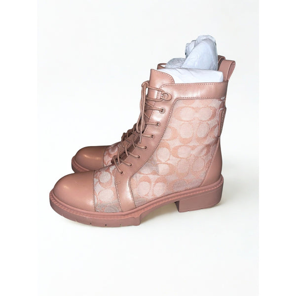 Coach Lana Mesh Bootie C4401 Dusty Rose Women’s Sz 9B NIB Rare Sold Out