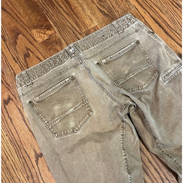 Kuhl Rydr Pants Mens 40x32 Sunfaded Patina Dye Canvas Gorpcore Outdoor Work