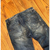 Diesel Darron Jeans Sz. 30x30 Distressed Slim Tapered Italy Designer Denim 0818Y