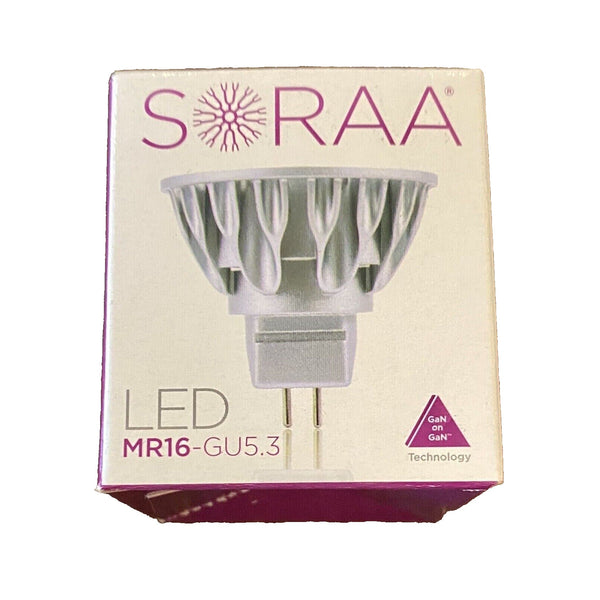 LED - SORAA VIVID MR16 00947 SM16-07-36D-930-03 3000K 36D 95CRI Lamp Light Bulb