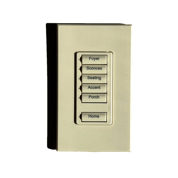 Lutron Homeworks SK-5FS-I-BE-E Faceplate Button Kit New In Box