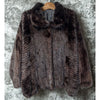 Ranch Mink Fur Coat Severyn Furs Short Jacket Womens Sz 10 PRISTINE Stored VTG