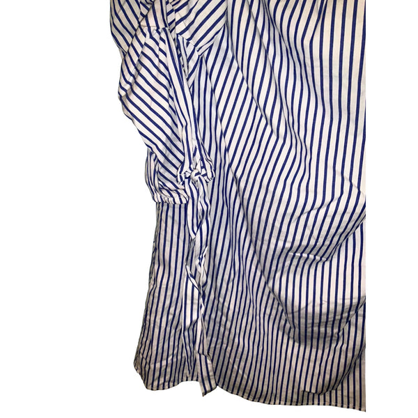 Pookie & Sebastian Flo Chandelier Striped Dress Size L NWT MSRP $88