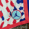 Air Jordan Sport DNA Basketball Shorts Blue Red CK9527-455 Mens Medium Rare