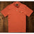 Howler Bros Ranchero Polo Shirt Sz Large Oxidized Clay Pearl Snap Western Cowboy