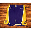Los Angeles Lakers NBA Player Issued Nike Swingman Shorts Icon Edition 2XL +2 46