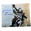 Johnson Bademosi Inscribed “Go Patriots” Autographed New England Patriots 8x10