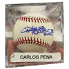 Carlos Pena Tampa Bay Rays Autographed ROML Baseball MLB