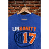 Jeremy Lin LINsanity New York Knicks Majestic Threads Tri Blend T Shirt Small